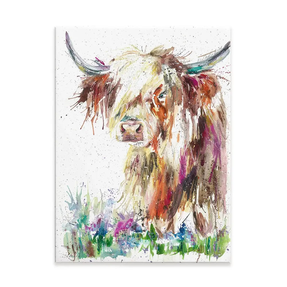 Heather Canvas Print Heather Canvas Print wall art product Nicola Jane Rowles