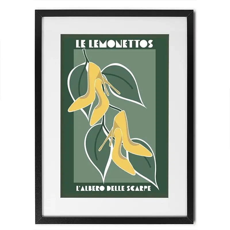 Heels Grow On Trees Framed Art Print Heels Grow On Trees Framed Art Print wall art product Sarah Manovski