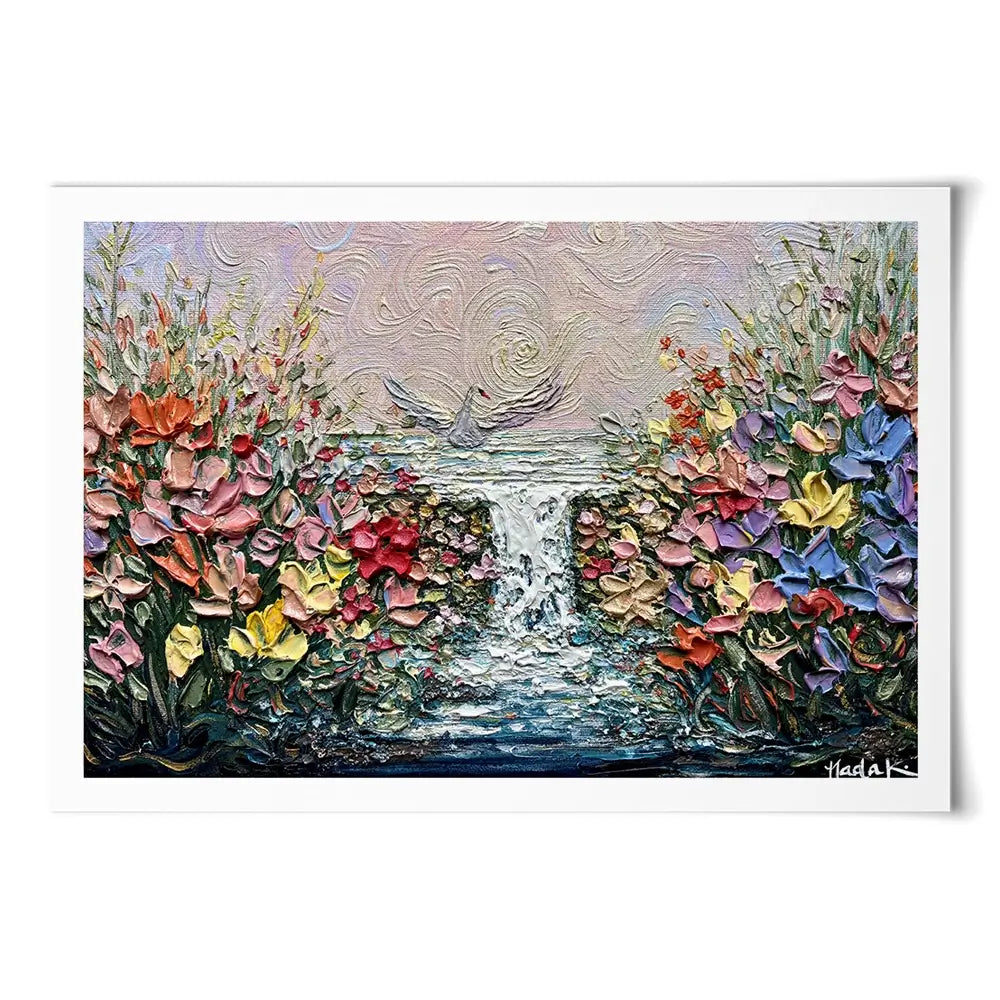 Her Garden Art Print Her Garden Art Print wall art product Nada Khatib