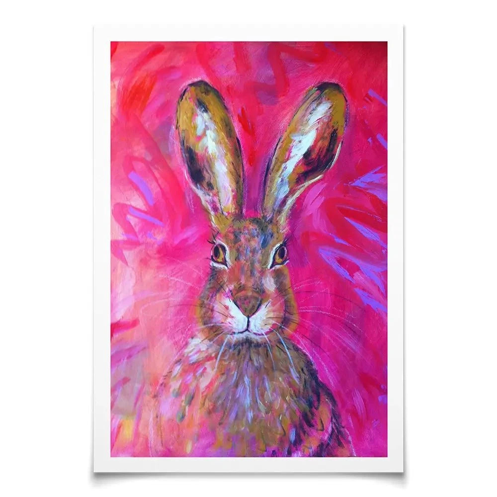 Herbert The Hare Art Print Herbert The Hare Art Print wall art product Jane Brookshaw