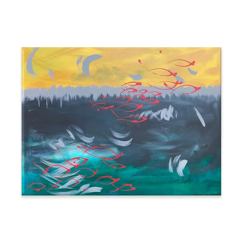 Hidden Depths Canvas Print Hidden Depths Canvas Print wall art product Jane Brookshaw