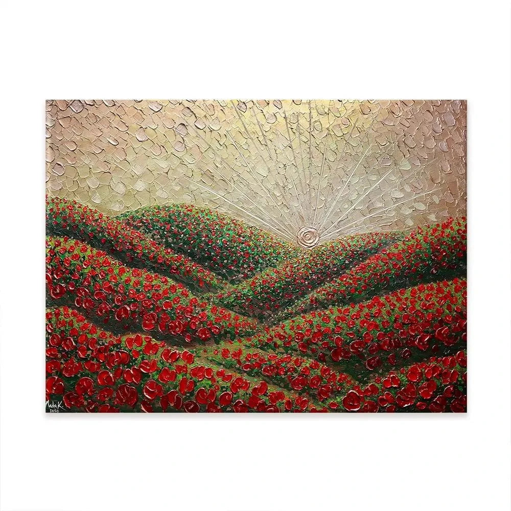 Hidden Hills Canvas Print Hidden Hills Canvas Print wall art product Nada Khatib