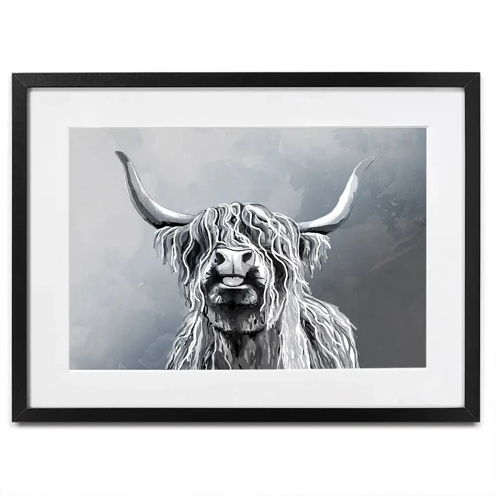 Highland Cattle Framed Art Print Highland Cattle Framed Art Print wall art product Independent