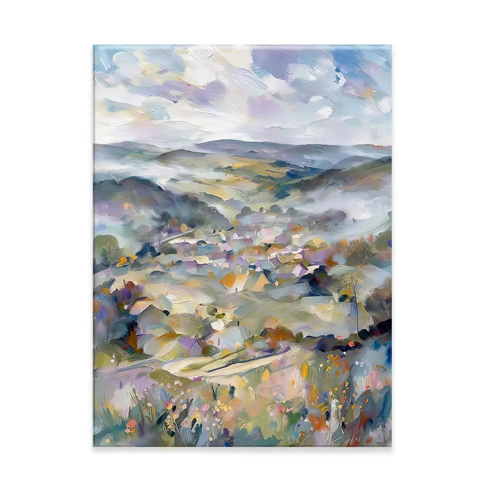 Highland Hamlet Canvas Print Highland Hamlet Canvas Print wall art product David Alexander Elder