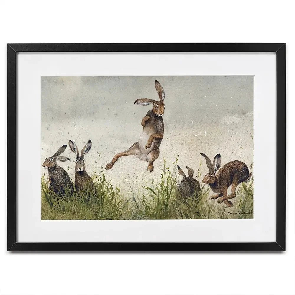Hijinx Framed Art Print Hijinx Framed Art Print wall art product Maggie Vandewalle - Independent