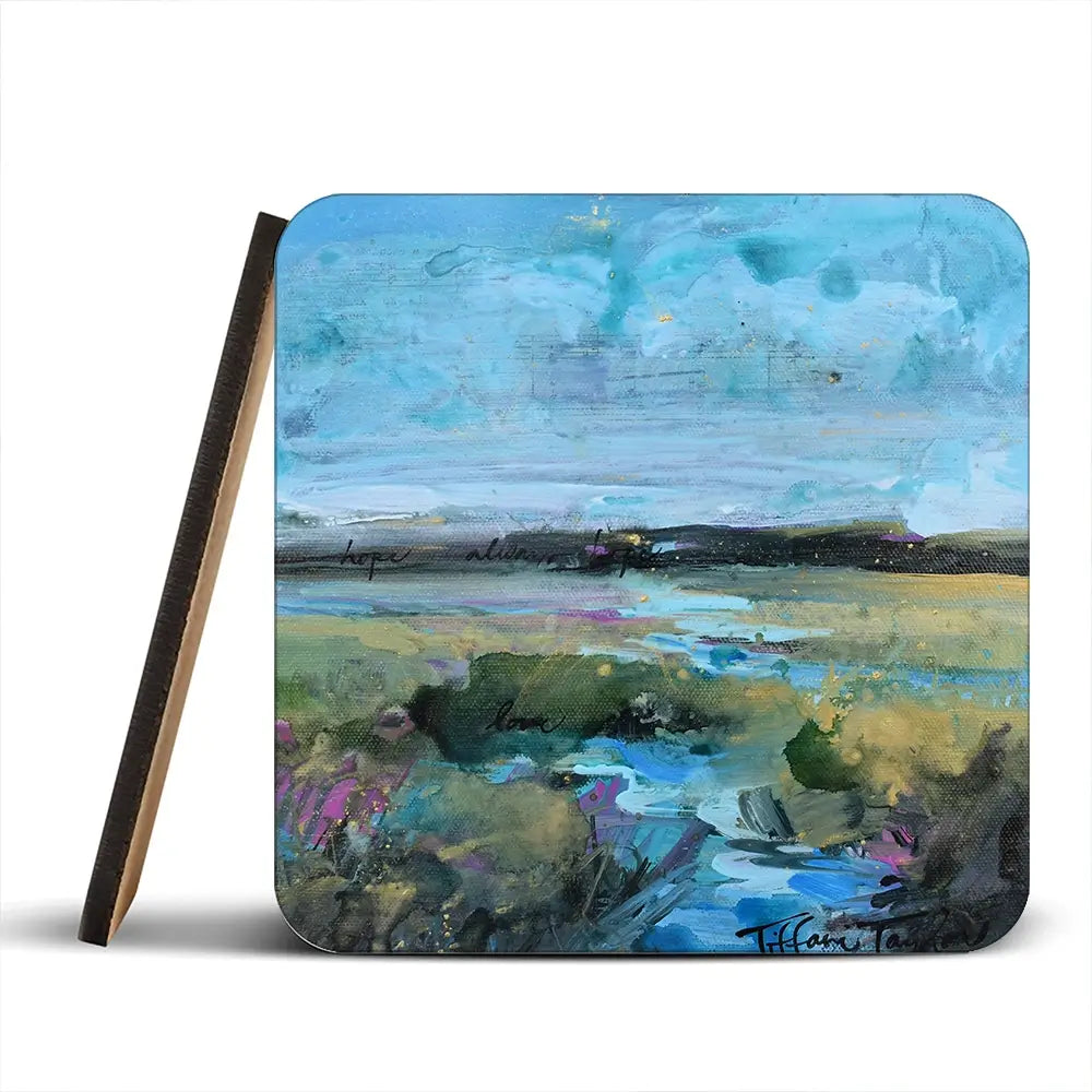 Hope Always Hope Coaster Set Hope Always Hope Coaster Set wall art product Tiffani Taylor - Independent
