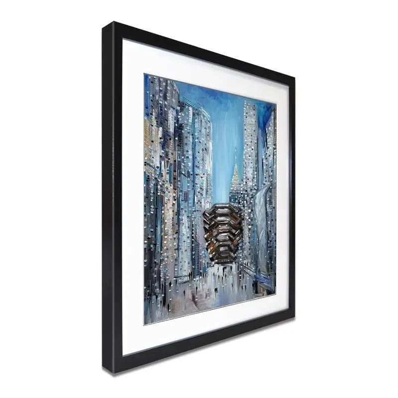 Hudson Yards Framed Art Print Hudson Yards Framed Art Print wall art product Ekaterina Ermilkina