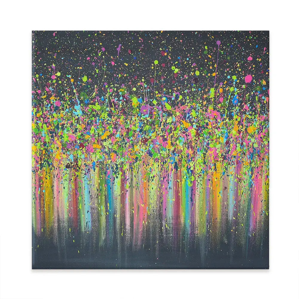 I'm Happiest With You Square Canvas Print I'm Happiest With You Square Canvas Print wall art product Art Print Shop