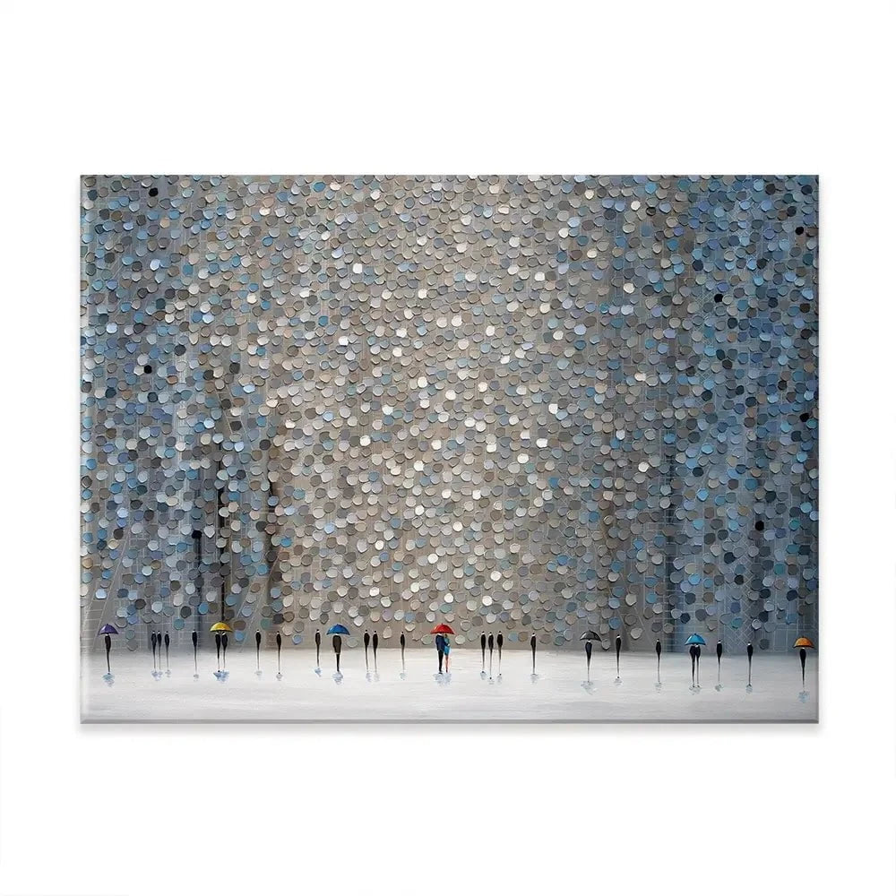 Infinity Rain Canvas Print Infinity Rain Canvas Print wall art product Ekaterina Ermilkina