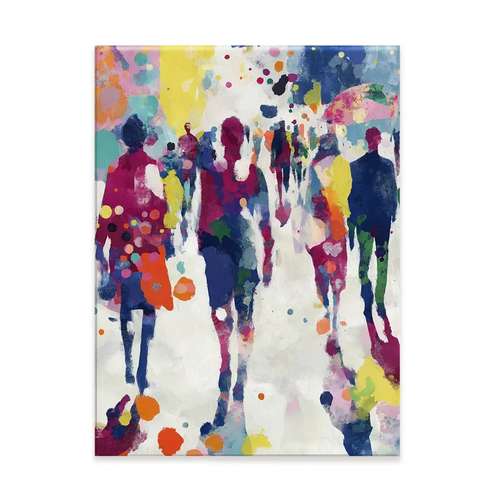 Italian Street Scene Canvas Print Italian Street Scene Canvas Print wall art product Chromatic Storm Studio