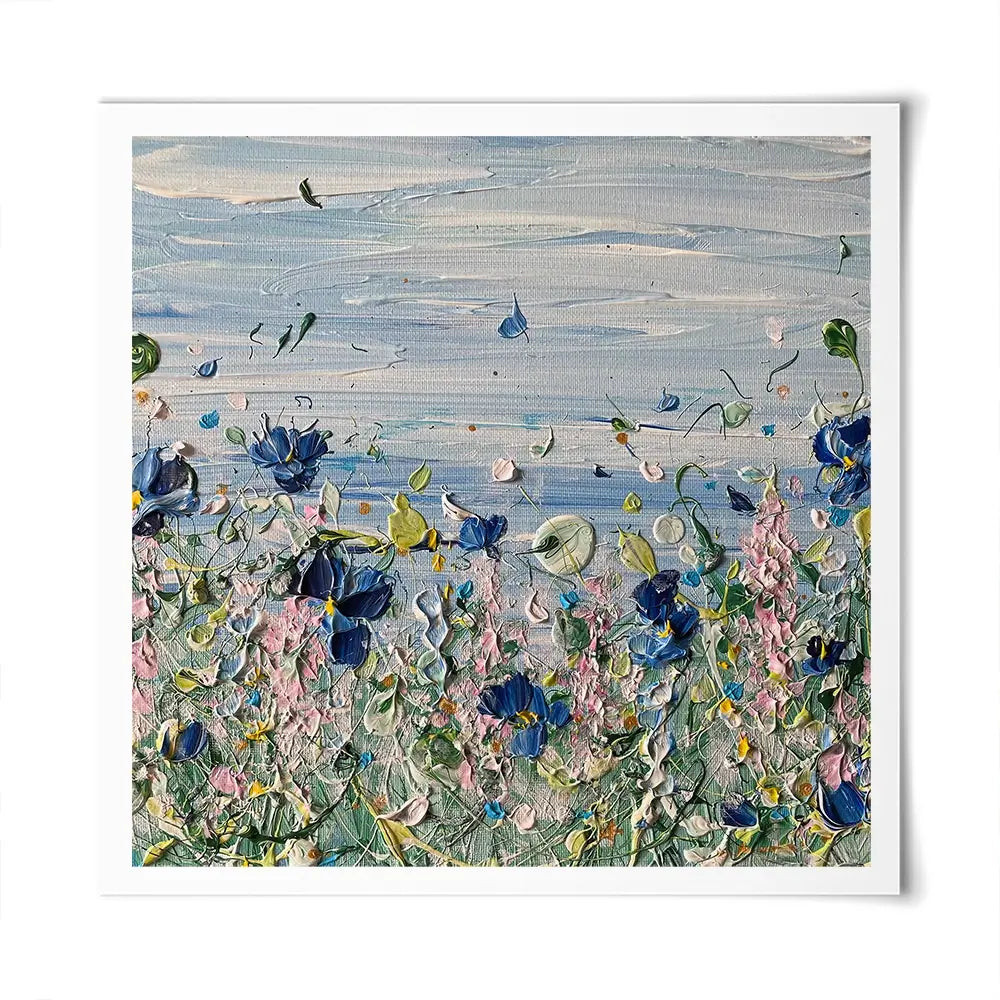 January Views Square Art Print January Views Square Art Print wall art product Charlotte Anna Reed