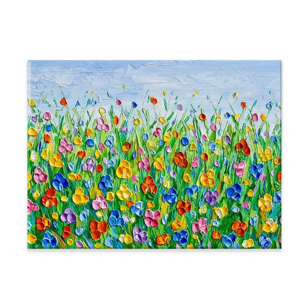 Joyful Meadow 2 Canvas Print Joyful Meadow 2 Canvas Print wall art product Olga Tkachyk