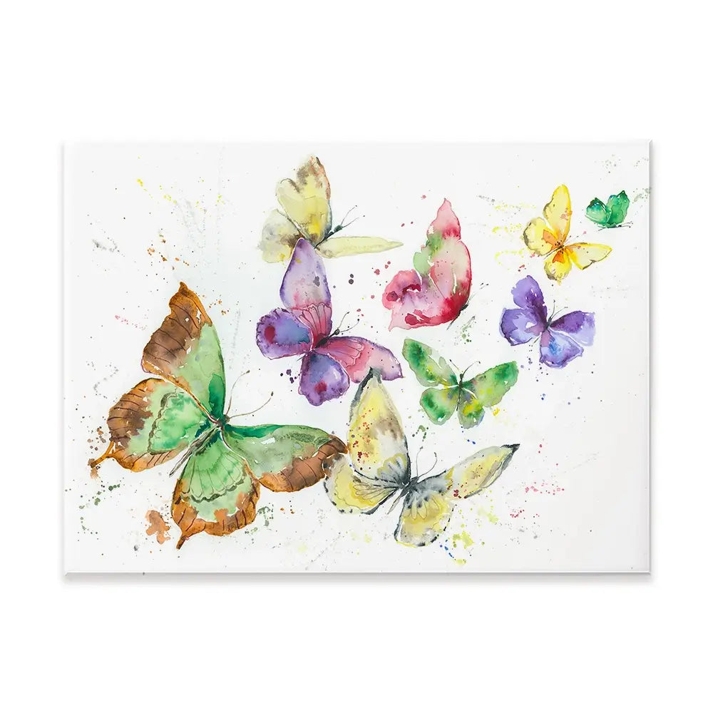 Kaleidoscope Butterflies Canvas Print Kaleidoscope Butterflies Canvas Print wall art product Nicola Jane Rowles