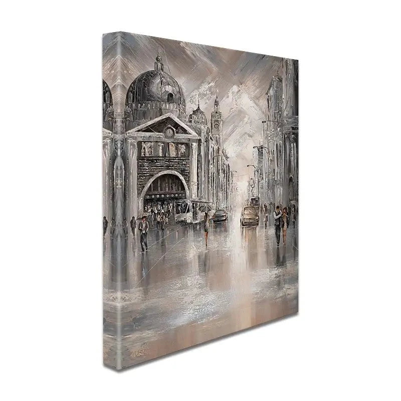 Keep Me Warm Canvas Print Keep Me Warm Canvas Print wall art product Isabella Karolewicz