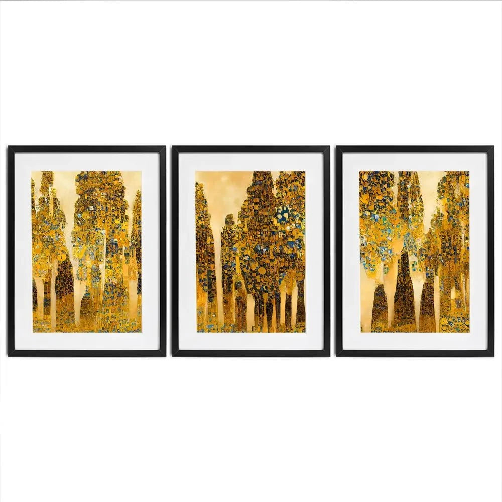 Klimt Style Trees Framed Art Print Trio Klimt Style Trees Framed Art Print Trio wall art product J. Waleson Photo / Shutterstock