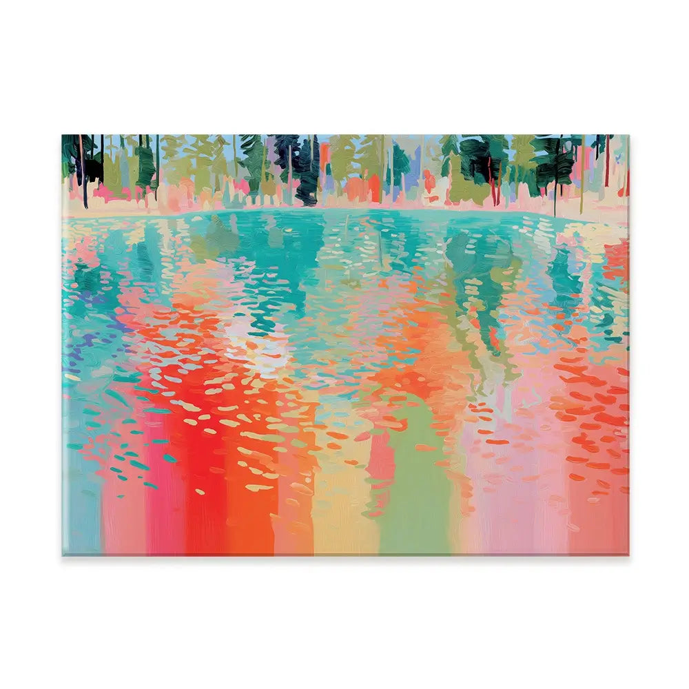 Lake Of Reflections Canvas Print Lake Of Reflections Canvas Print wall art product Chromatic Storm Studio
