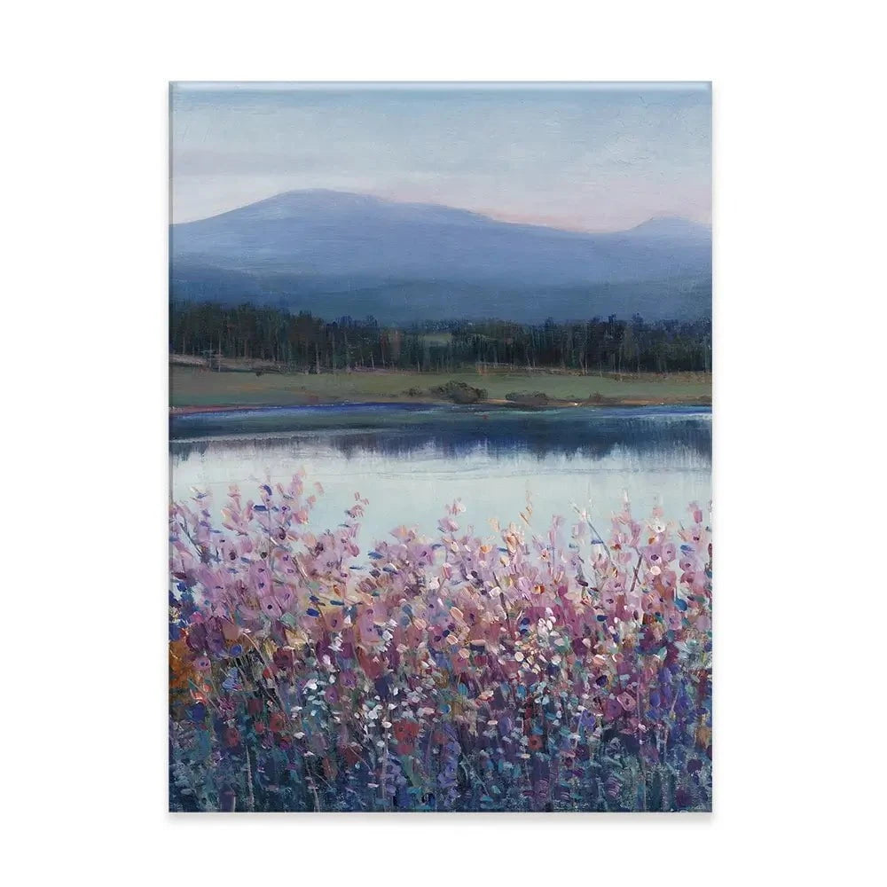 Lakeside Mountain Canvas Print Lakeside Mountain Canvas Print wall art product Tim O'Toole