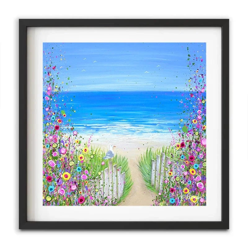 Lazy Summer Days Framed Art Print - JG Lazy Summer Days Framed Art Print - JG wall art product JGough