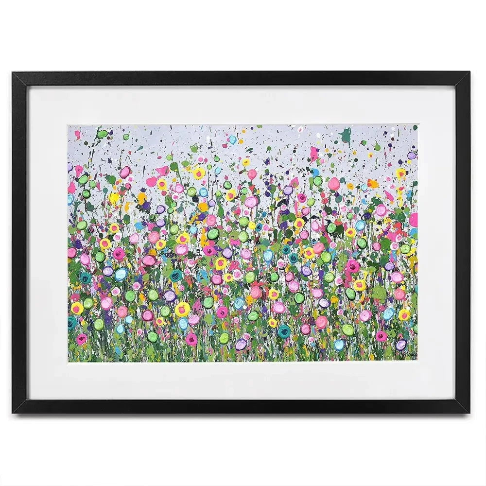 Live Life In Full Bloom Framed Art Print Live Life In Full Bloom Framed Art Print wall art product Jo Gough