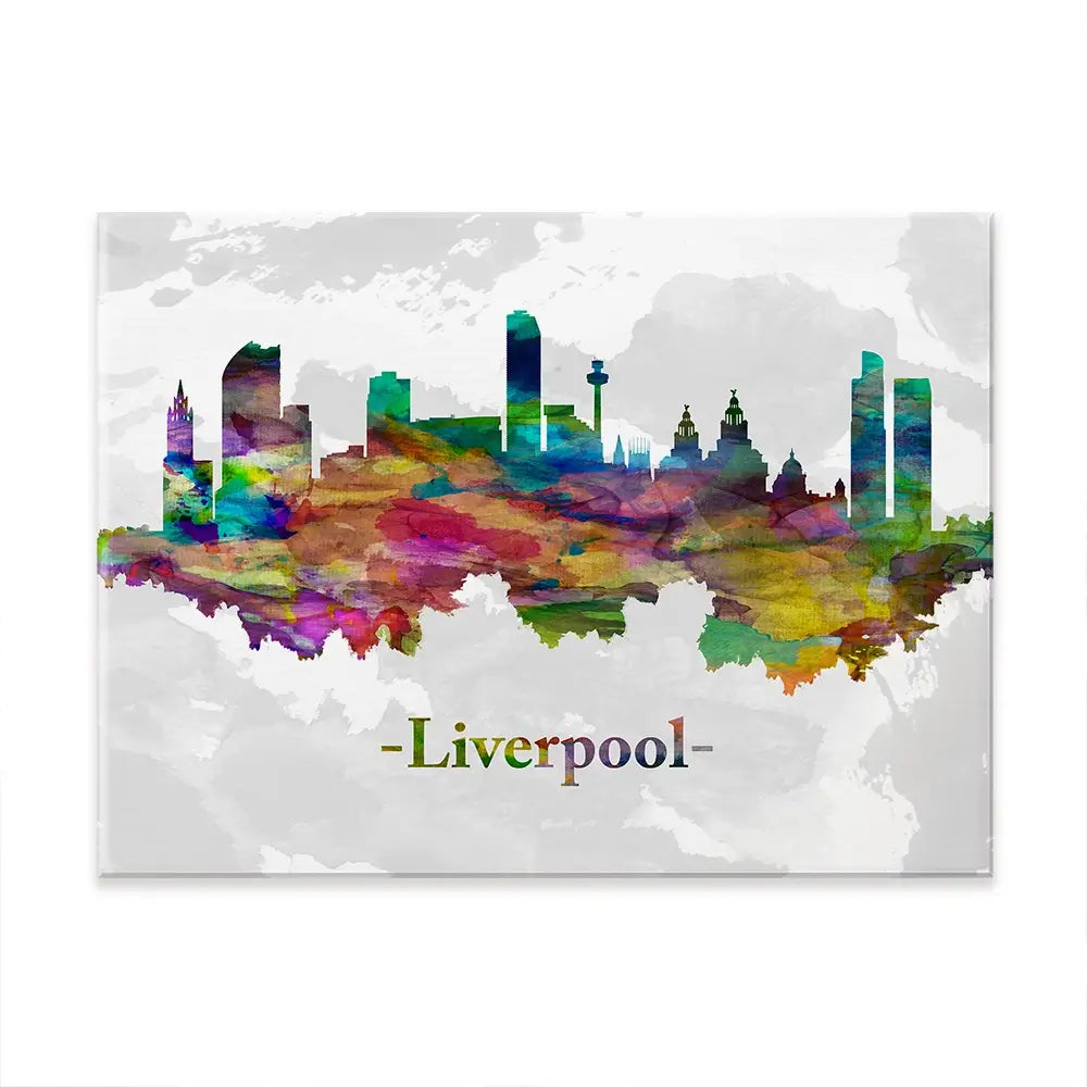 Liverpool In Colour Canvas Print Liverpool In Colour Canvas Print wall art product Towseef Dar / Shutterstock