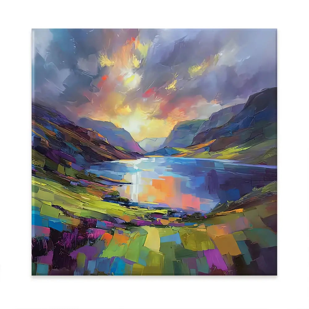 Loch Maree Oversized Canvas Print Loch Maree Oversized Canvas Print wall art product David Alexander Elder