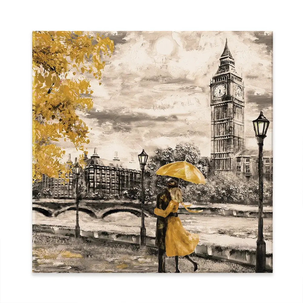 London View Square Canvas Print London View Square Canvas Print wall art product lisima / Shutterstock