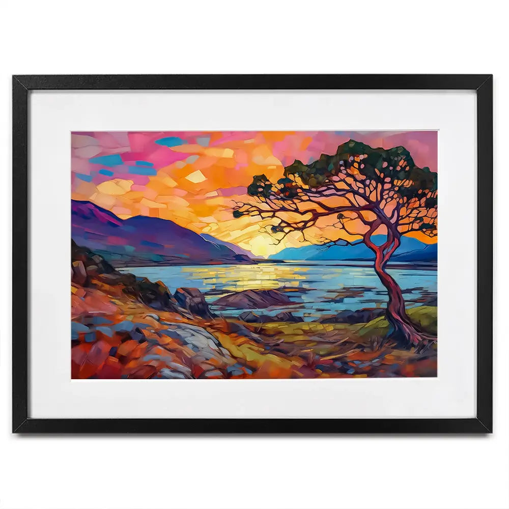 Lonesome Pine Framed Art Print Lonesome Pine Framed Art Print wall art product David Alexander Elder