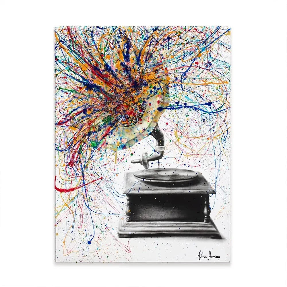 Louder Canvas Print Louder Canvas Print wall art product Ashvin Harrison