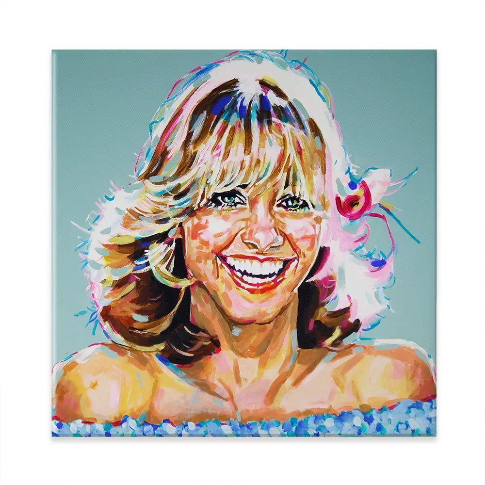 Love And Light Square Canvas Print Love And Light Square Canvas Print wall art product Juliet Stockton