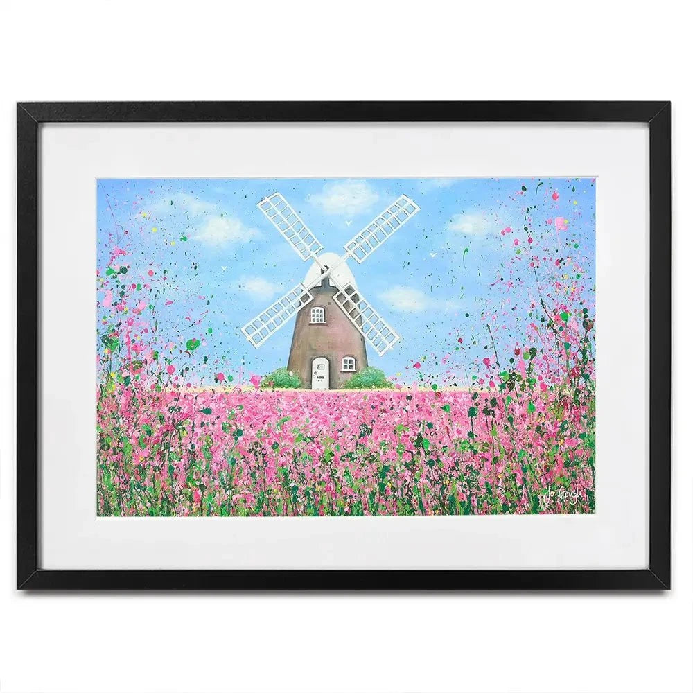 Love Is Like The Wind Framed Art Print Love Is Like The Wind Framed Art Print wall art product Jo Gough