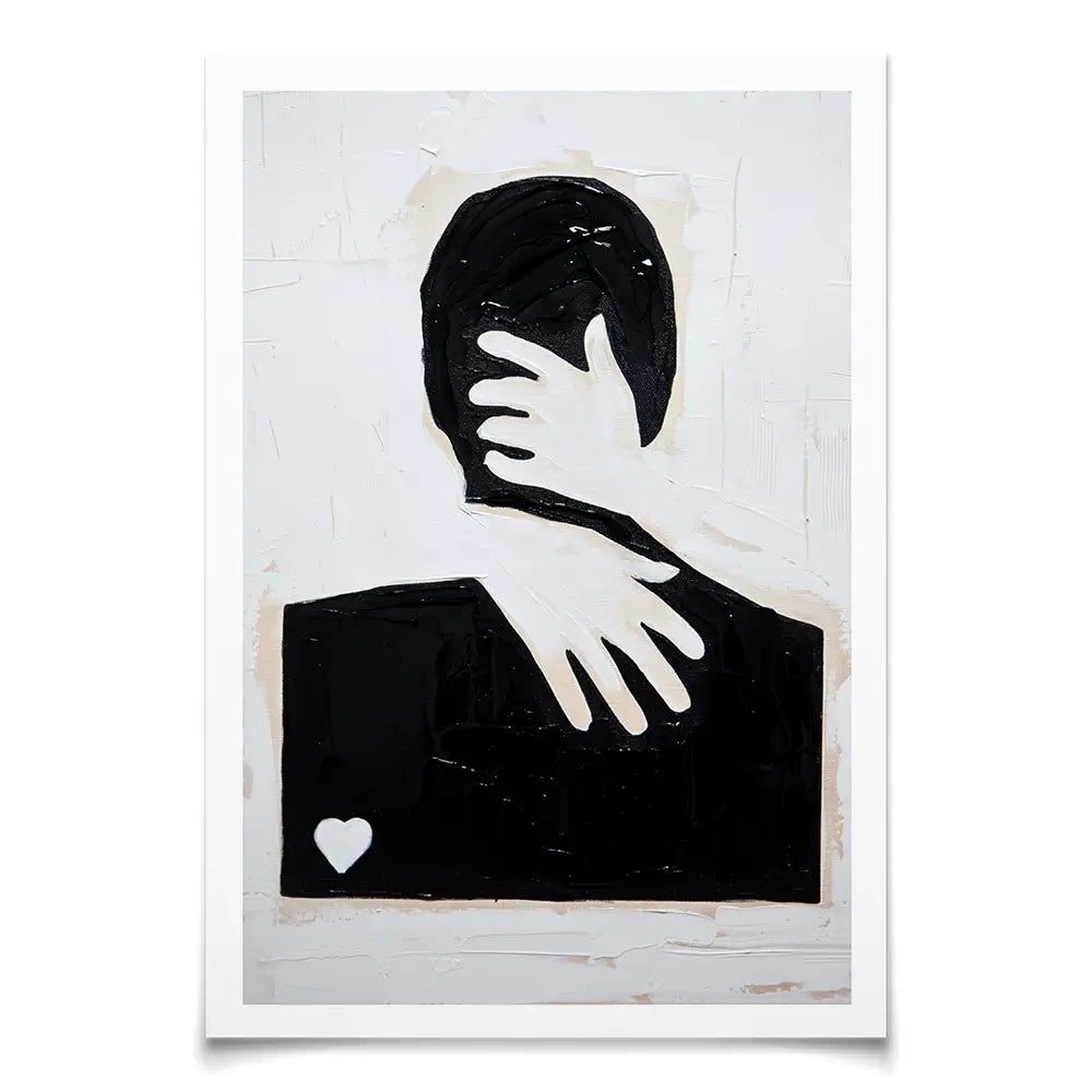 Lover Art Print Lover Art Print wall art product Osnat Tzadok