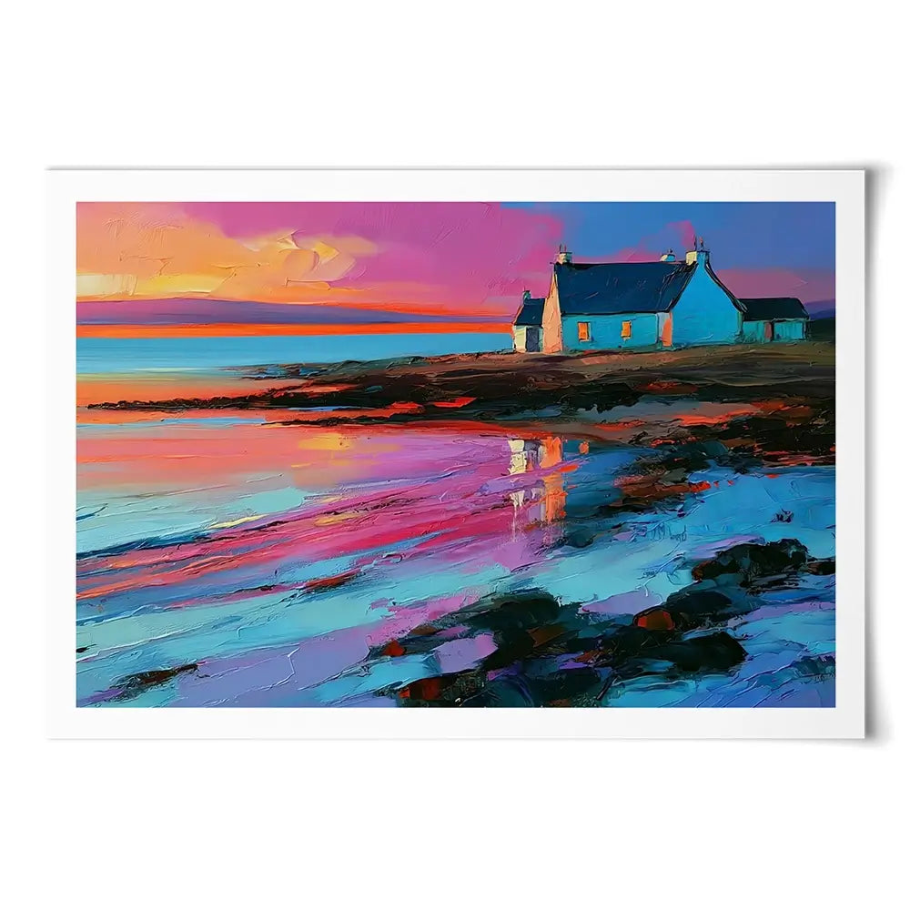 Luminous West Coast Croft Art Print Luminous West Coast Croft Art Print wall art product David Alexander Elder