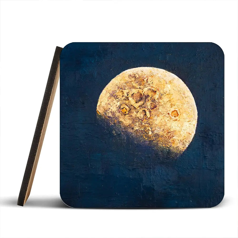 Lunar Whisper Coaster Set Lunar Whisper Coaster Set wall art product Osnat Tzadok
