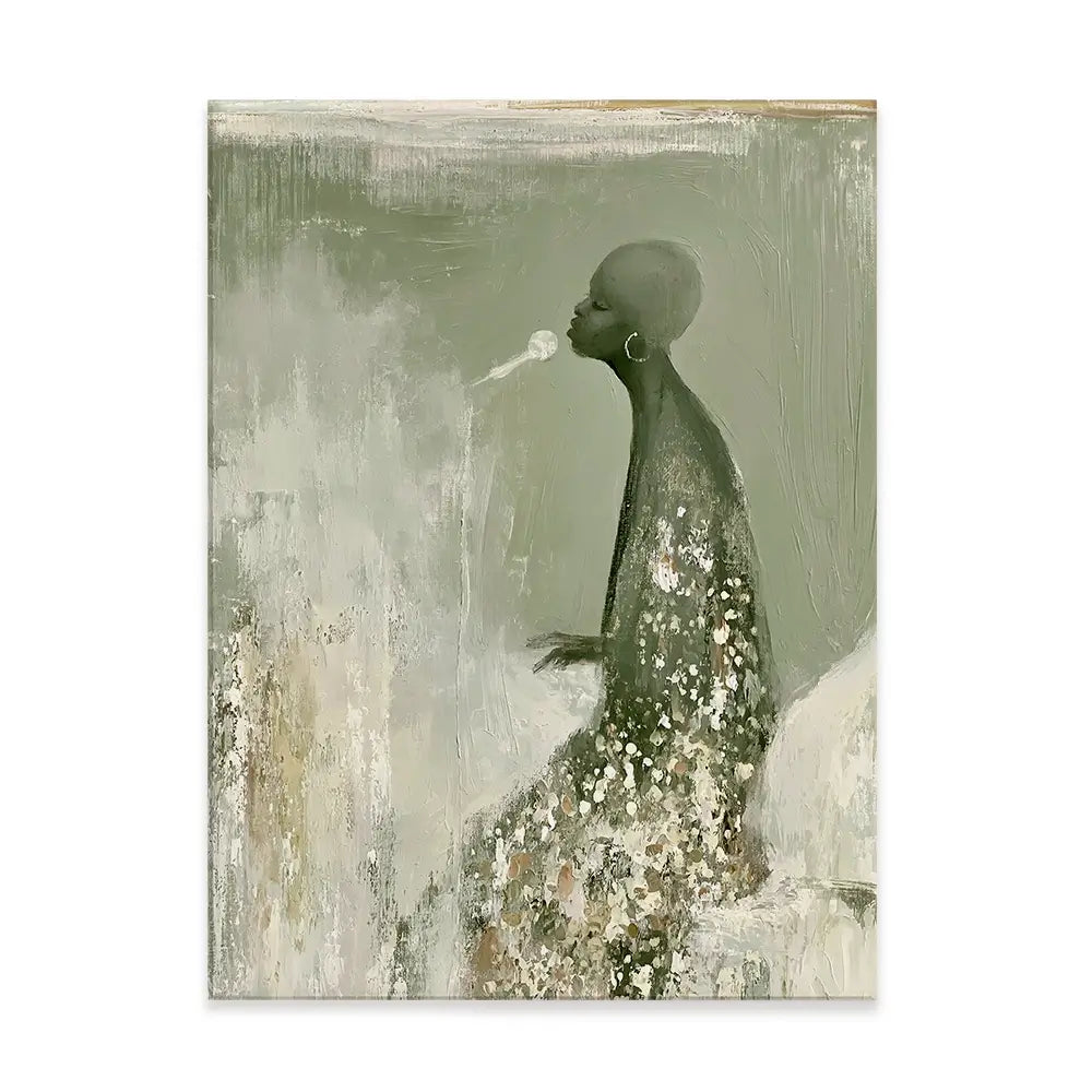 Making A Wish Canvas Print Making A Wish Canvas Print wall art product Chromatic Storm Studio
