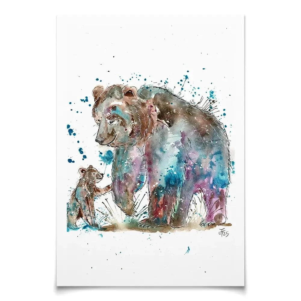 Mama Bear Art Print Mama Bear Art Print wall art product Jamie Taylor