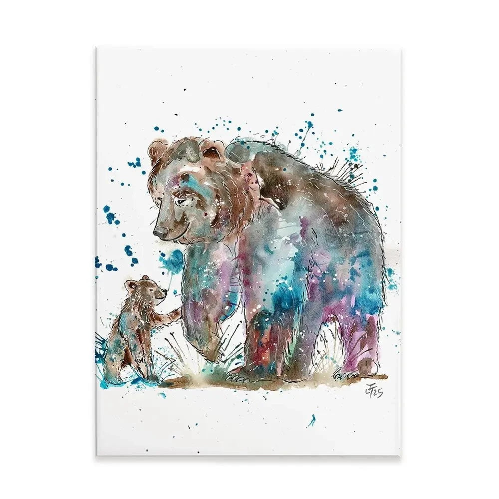 Mama Bear Canvas Print Mama Bear Canvas Print wall art product Jamie Taylor