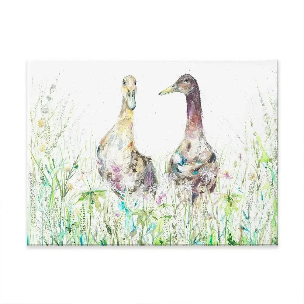 Margo And Jerry Canvas Print Margo And Jerry Canvas Print wall art product Nicola Jane Rowles