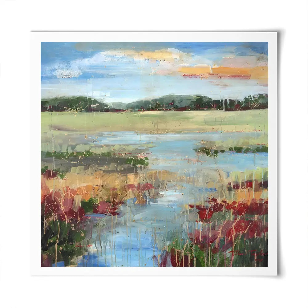 Marsh Always Dream 2 Square Art Print Marsh Always Dream 2 Square Art Print wall art product Tiffani Taylor - Independent