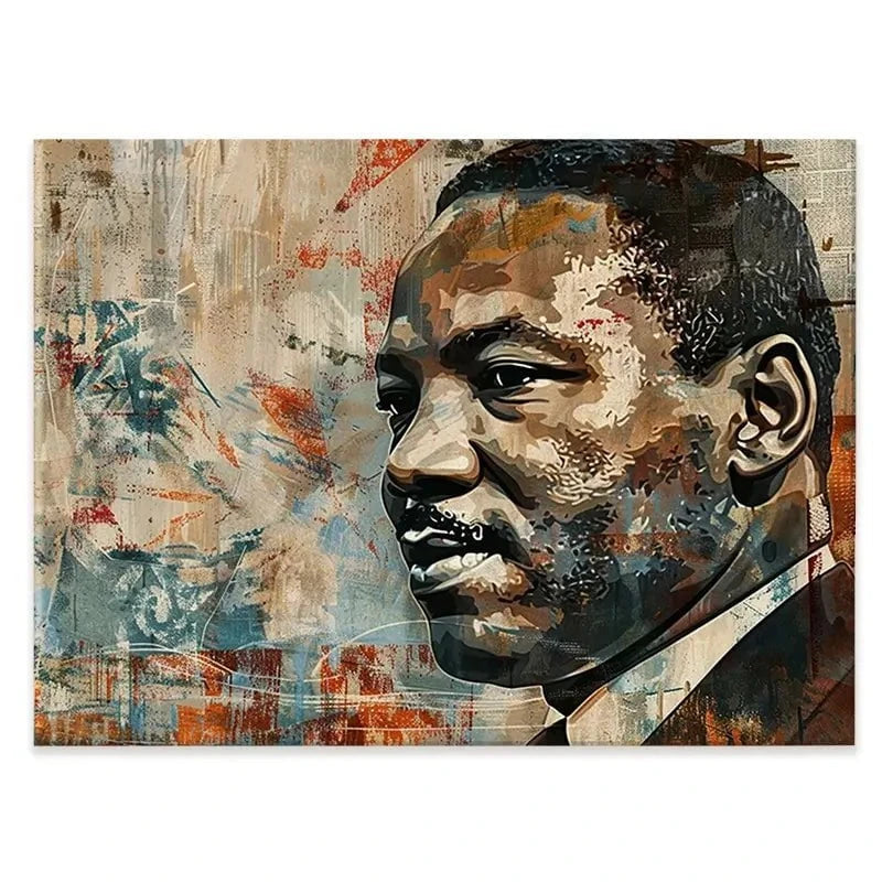 Martin Luther King Canvas Print Martin Luther King Canvas Print wall art product Franklyn Gregory - Independent