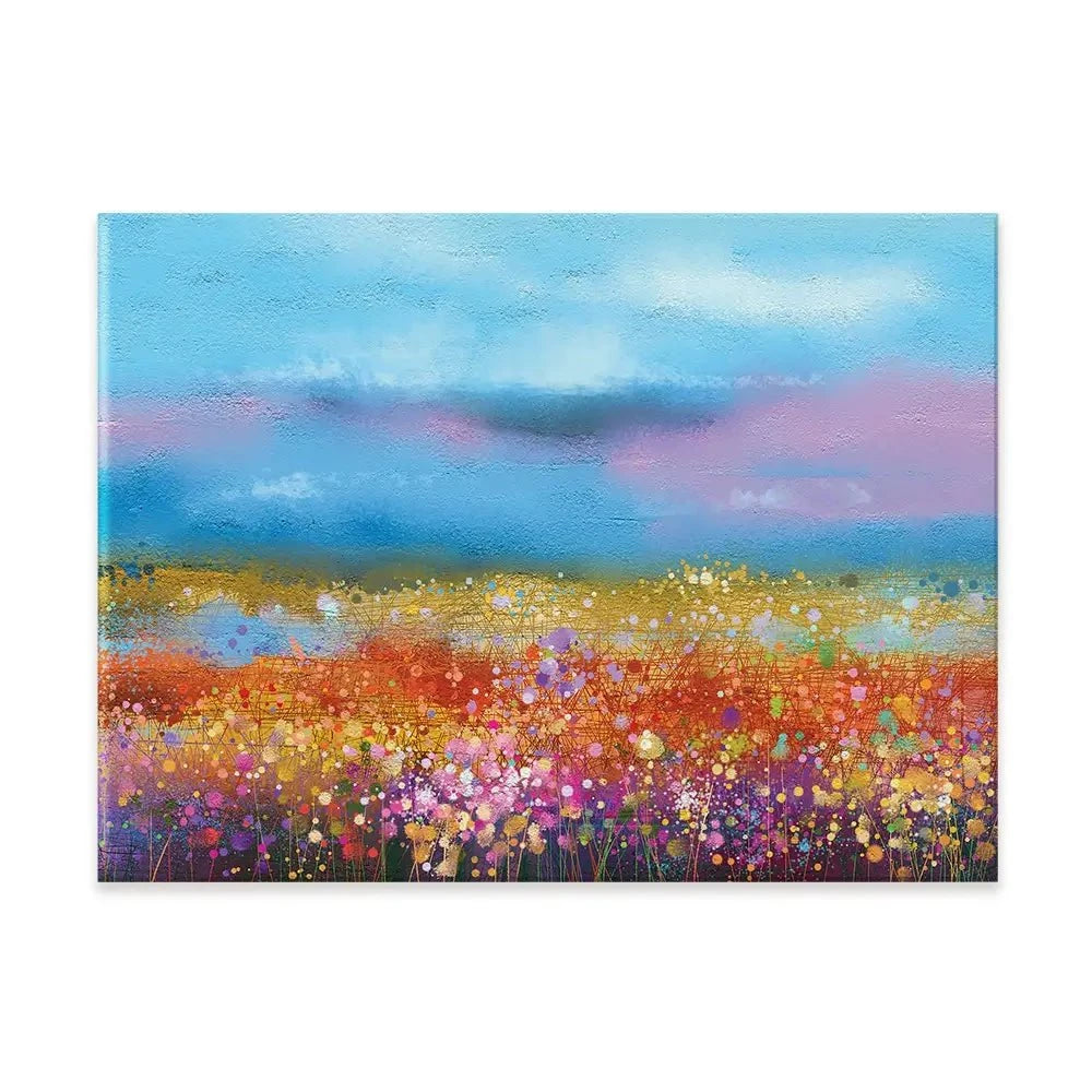 Meadow Of Flowers Canvas Print Meadow Of Flowers Canvas Print wall art product pluie_r / Shutterstock