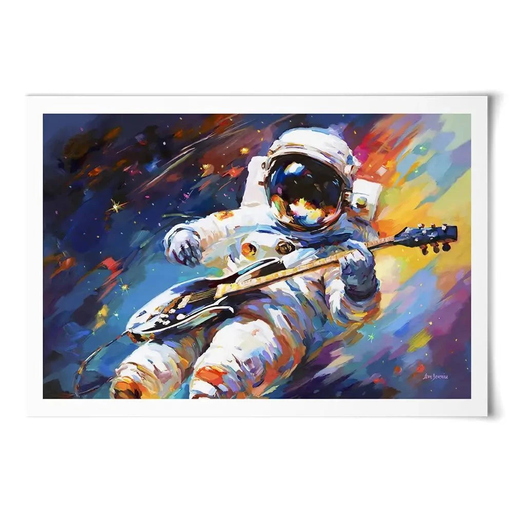 Melodies Beyond Earth Art Print Melodies Beyond Earth Art Print wall art product Leon Devenice