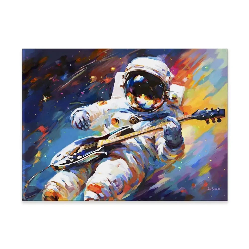 Melodies Beyond Earth Canvas Print Melodies Beyond Earth Canvas Print wall art product Leon Devenice