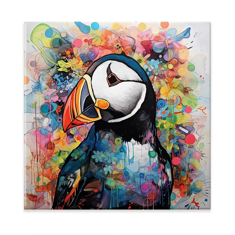 Mercurial Puffin Oversized Canvas Print Mercurial Puffin Oversized Canvas Print wall art product David Alexander Elder