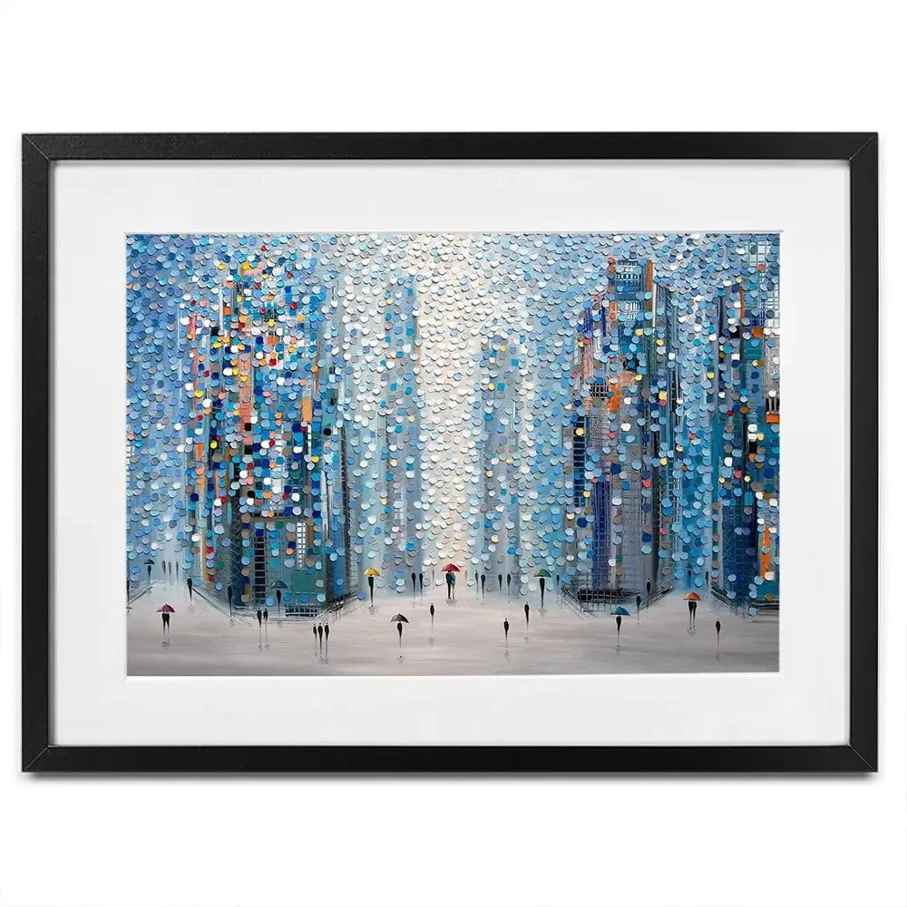 Metropolitan Dreams Framed Art Print Metropolitan Dreams Framed Art Print wall art product Ekaterina Ermilkina