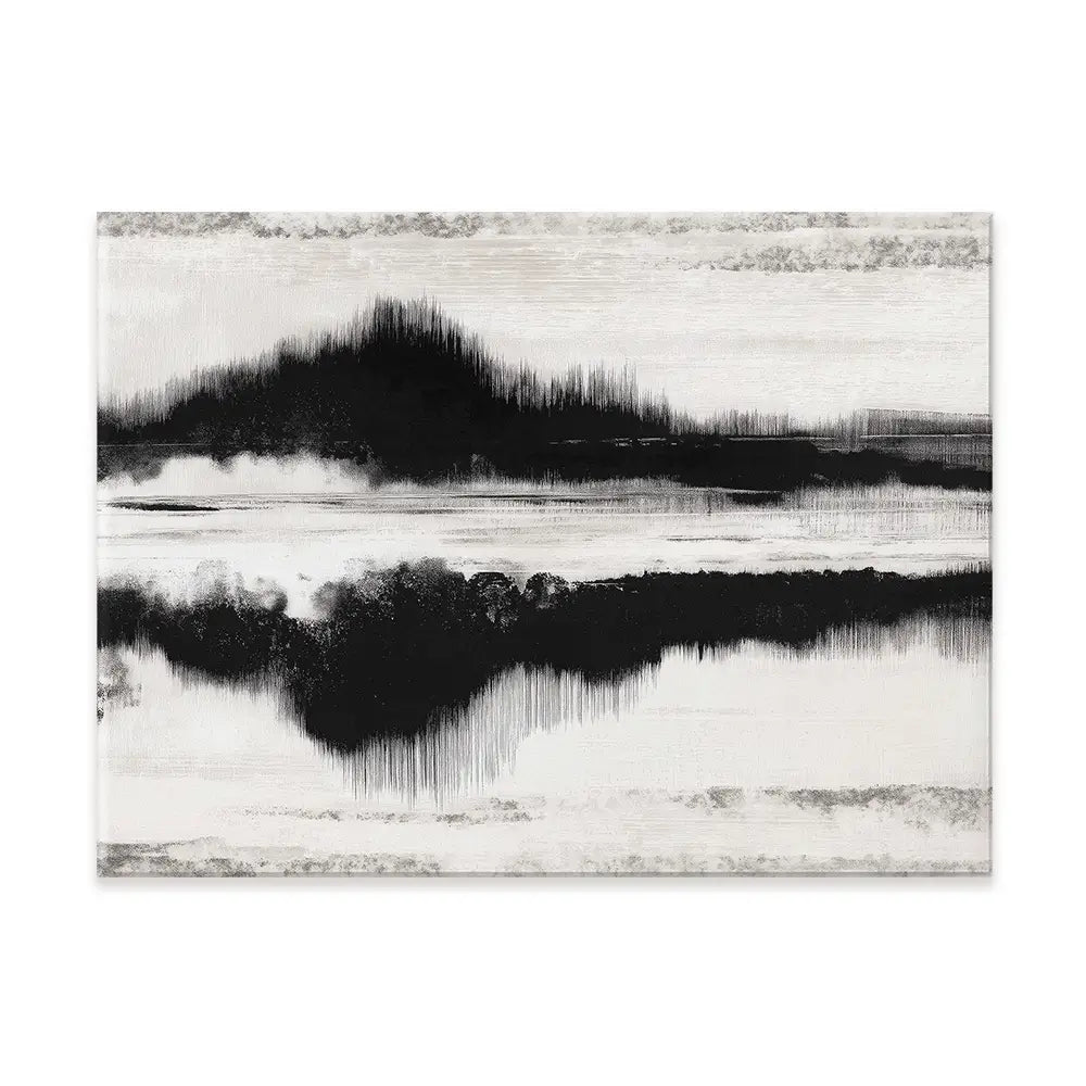 Minimal Landscape Study Canvas Print Minimal Landscape Study Canvas Print wall art product Chromatic Storm Studio