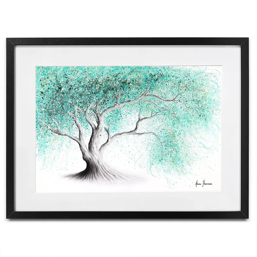 Mint Dream Tree Framed Art Print Mint Dream Tree Framed Art Print wall art product Ashvin Harrison