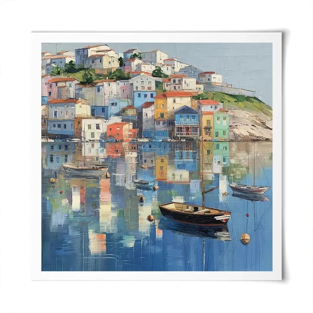 Mirror Sound Square Art Print Mirror Sound Square Art Print wall art product David Alexander Elder