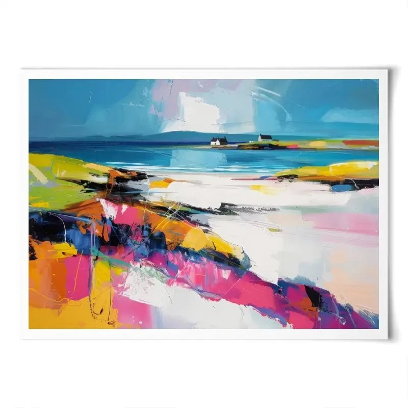 Modern Beach Abstract Art Print Modern Beach Abstract Art Print wall art product David Alexander Elder