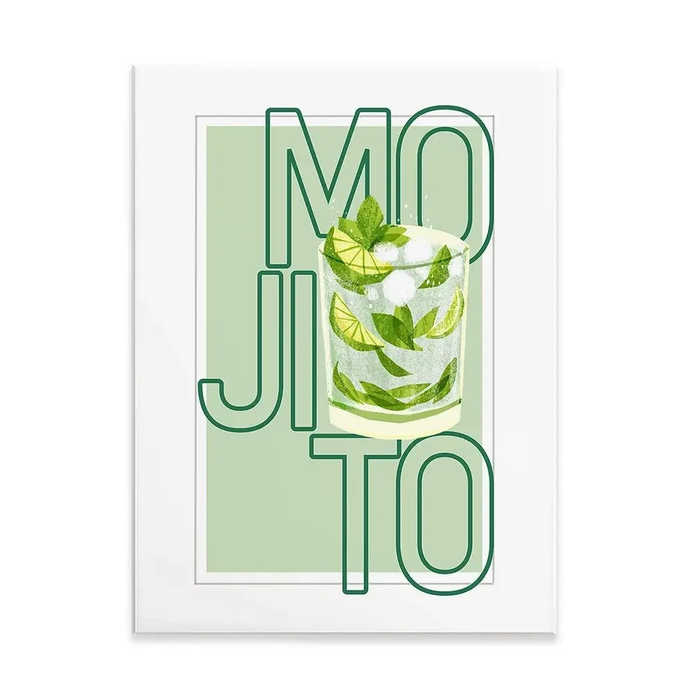 Mojito Canvas Print Mojito Canvas Print wall art product Art Print Shop