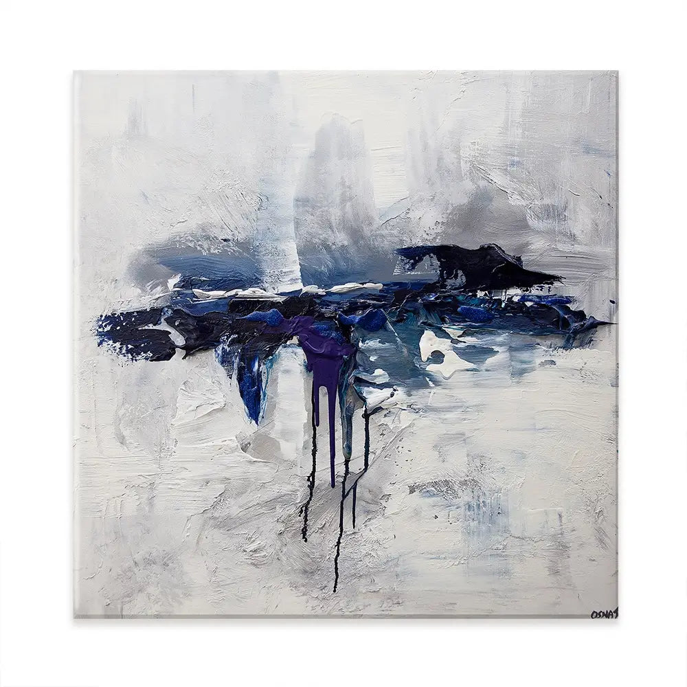 Moon Ocean Canvas Print Moon Ocean Canvas Print wall art product Osnat Tzadok